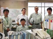 職場の皆さんとの写真