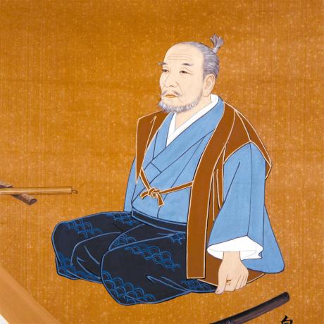 亀井南冥の肖像画