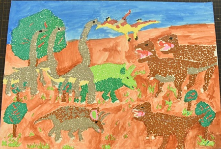 古賀　健誠「恐竜大決戦」