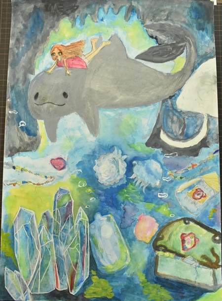 緒方　結渚「たくさんの希望みつけた」