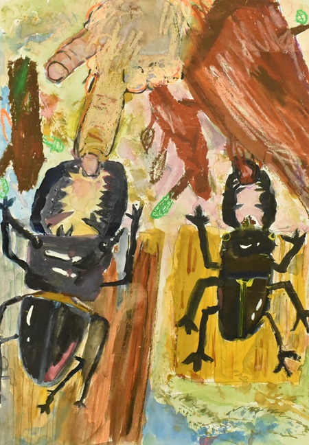 優秀賞朽方　統馬「痛いっ！！」