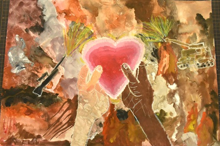 酒井　花乃「ある日の空想」