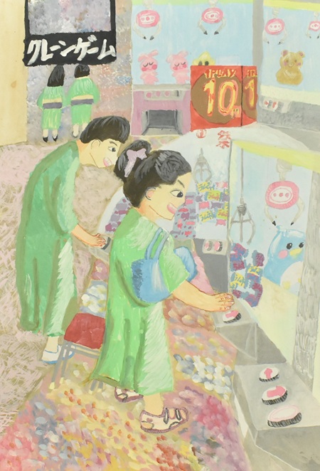 優秀賞樋口　瑠那「湯上りのお楽しみ」