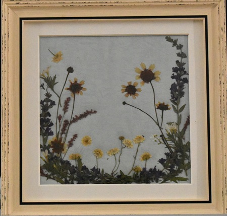 オカモト　リエコ「夏の草花」