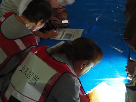 暗闇での訓練２