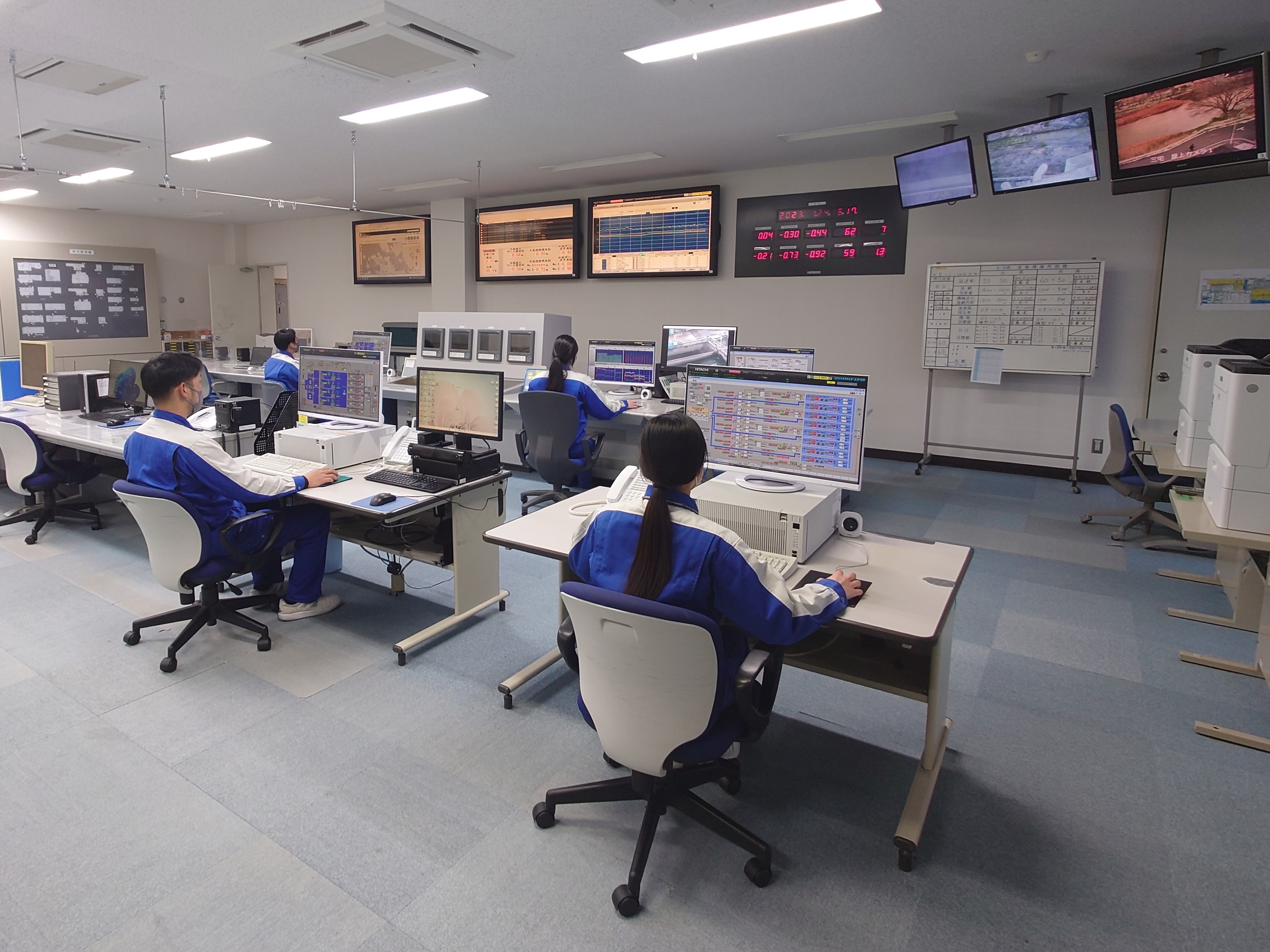 中央操作室の写真