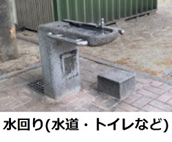 水道、トイレの写真