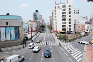 国体道路の様子の写真