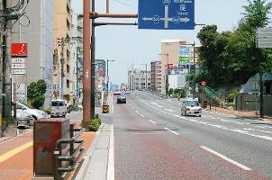 別府橋通りの様子の写真