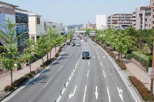 よかトピア通りの様子の写真