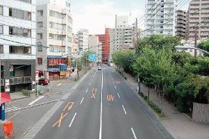 大正通りの様子の写真