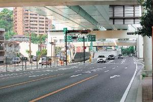 愛宕通りの様子