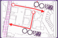 路線網図の例画像
