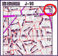 区分番号の例画像