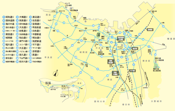 道路愛称マップ