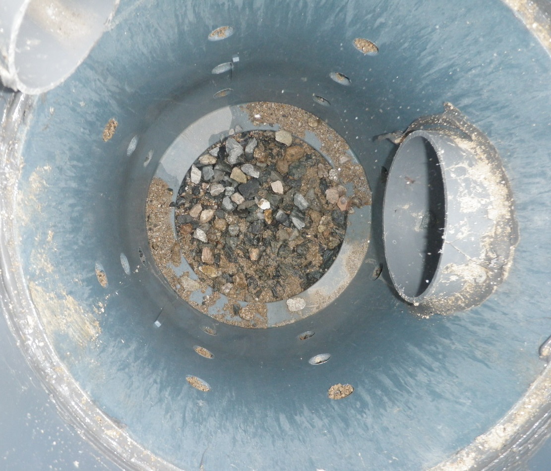 雨水浸透ます設置の事例の画像