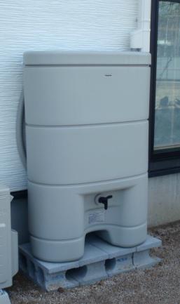 雨水貯留タンク設置の事例の画像