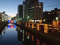 香椎灯明まつりの写真