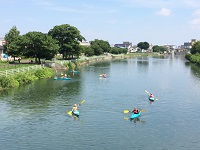カヌー教室の写真