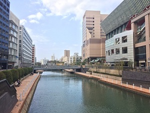 親水護岸の写真