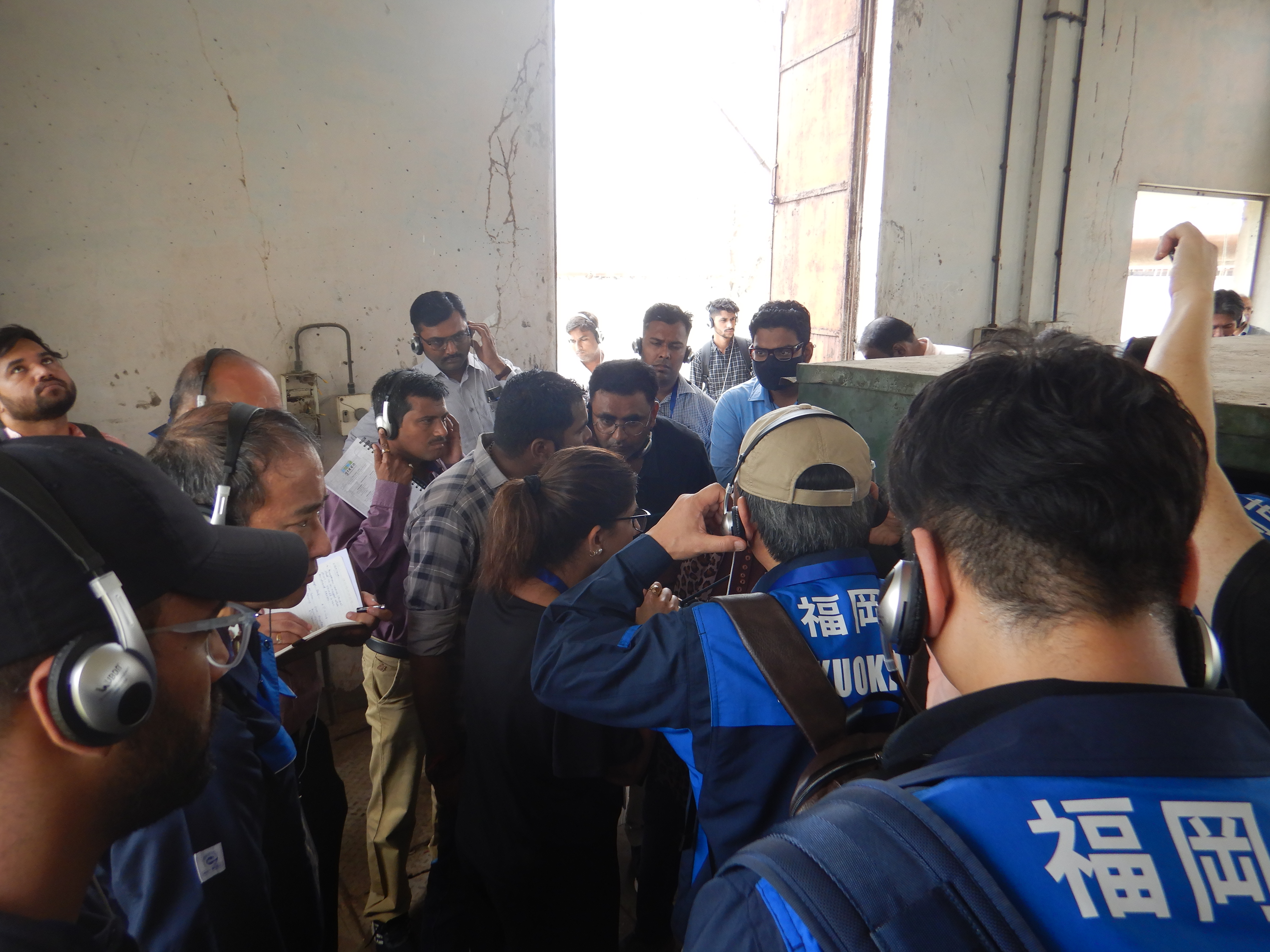 福岡市職員によるアーメダバード市の現状調査