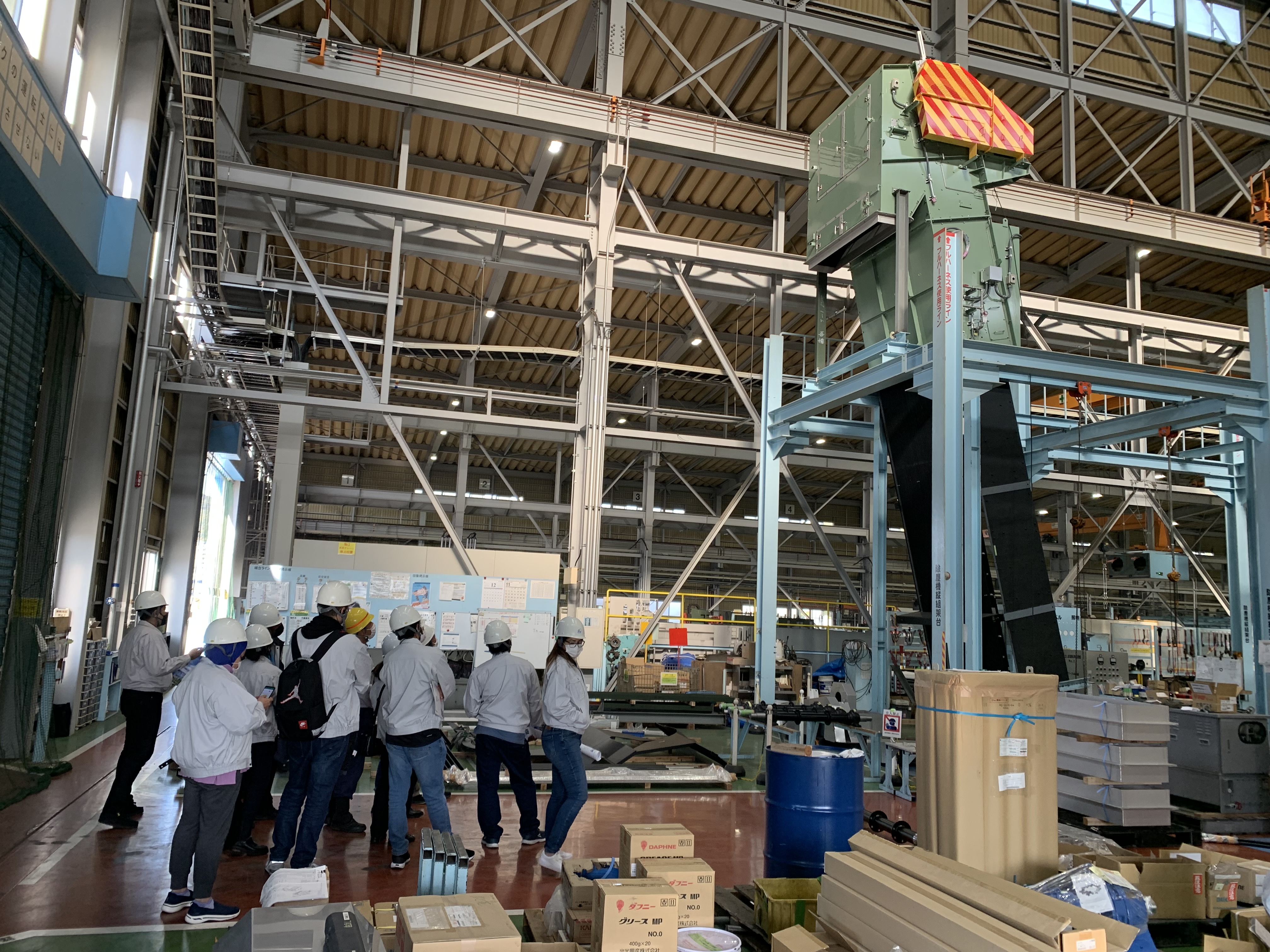 日本企業の工場視察