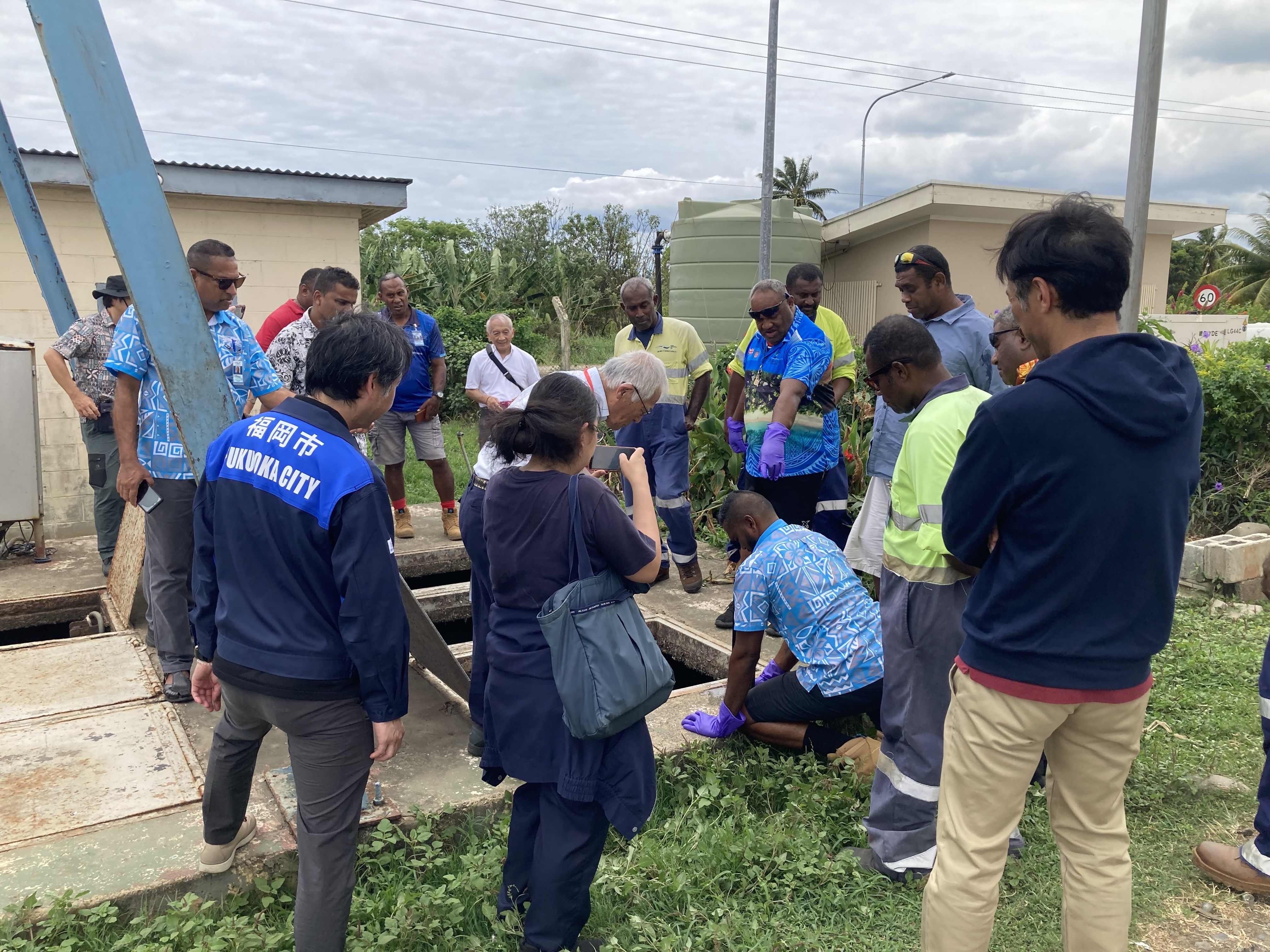 福岡市職員によるフィジー国の現状調査