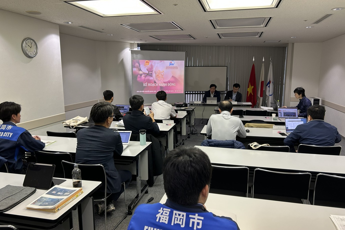 研修員によるアクションプランの発表