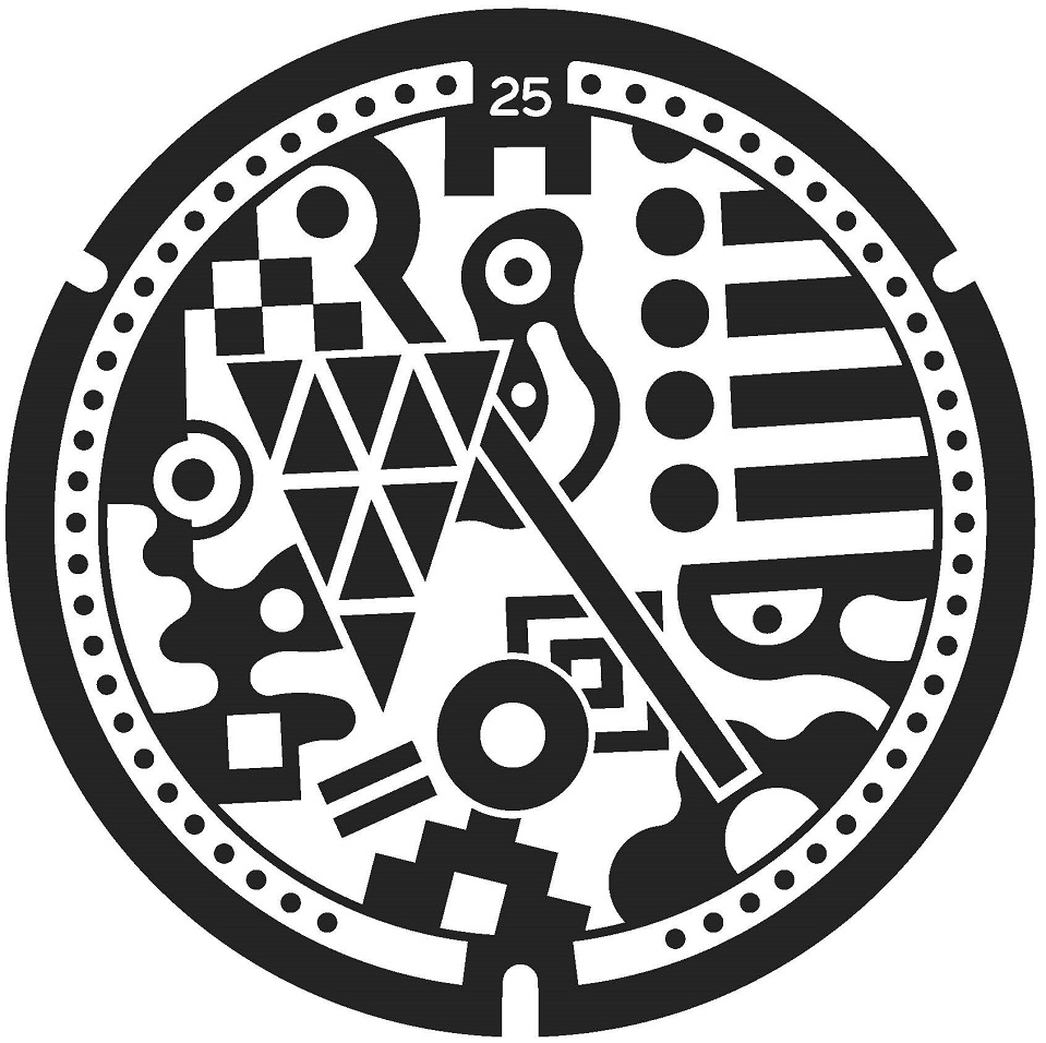 マンホールふたのデザインの画像