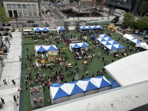 当日の賑わいの様子