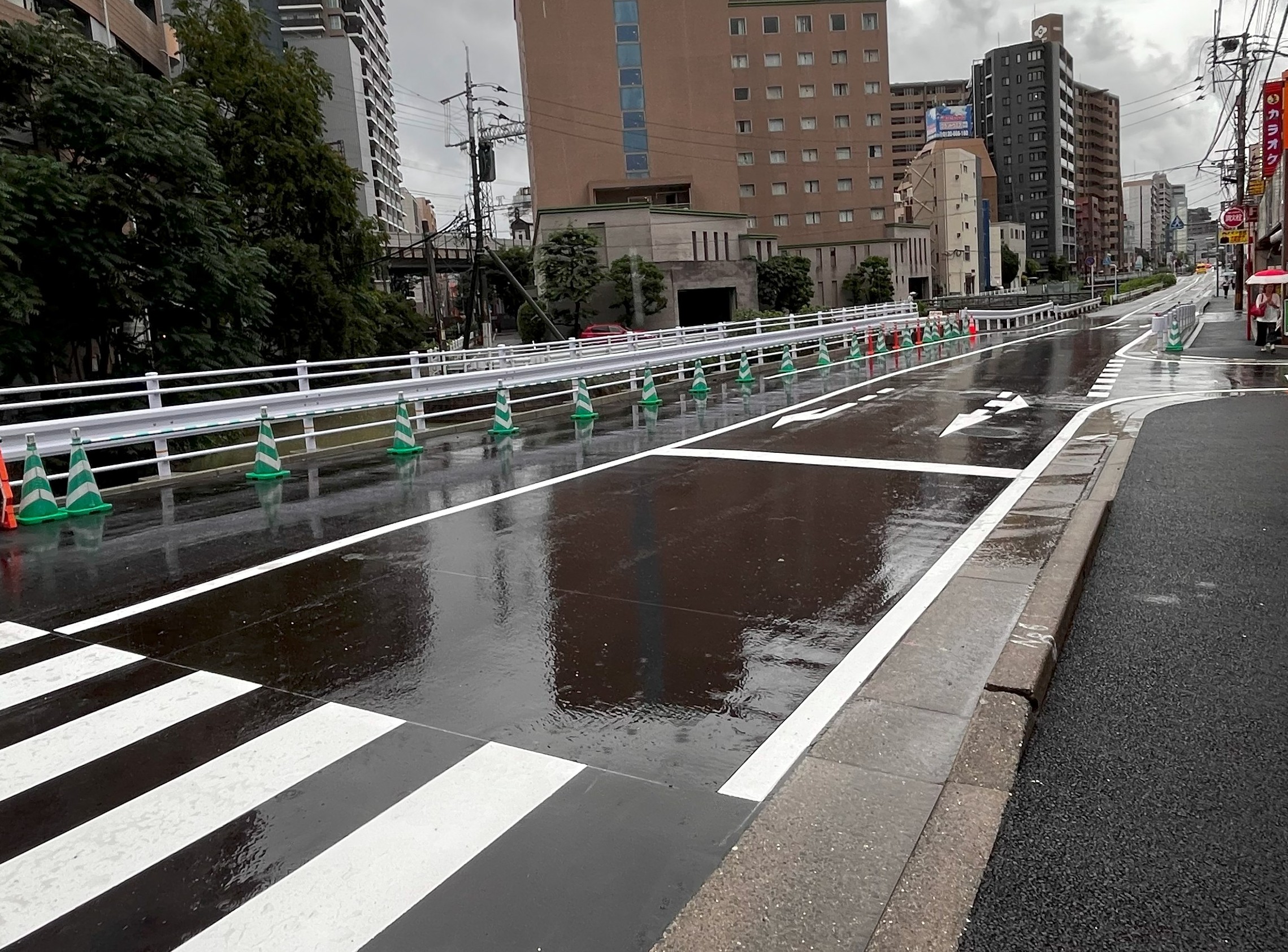 交差点写真です。