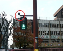 【画像】音響式交通信号機