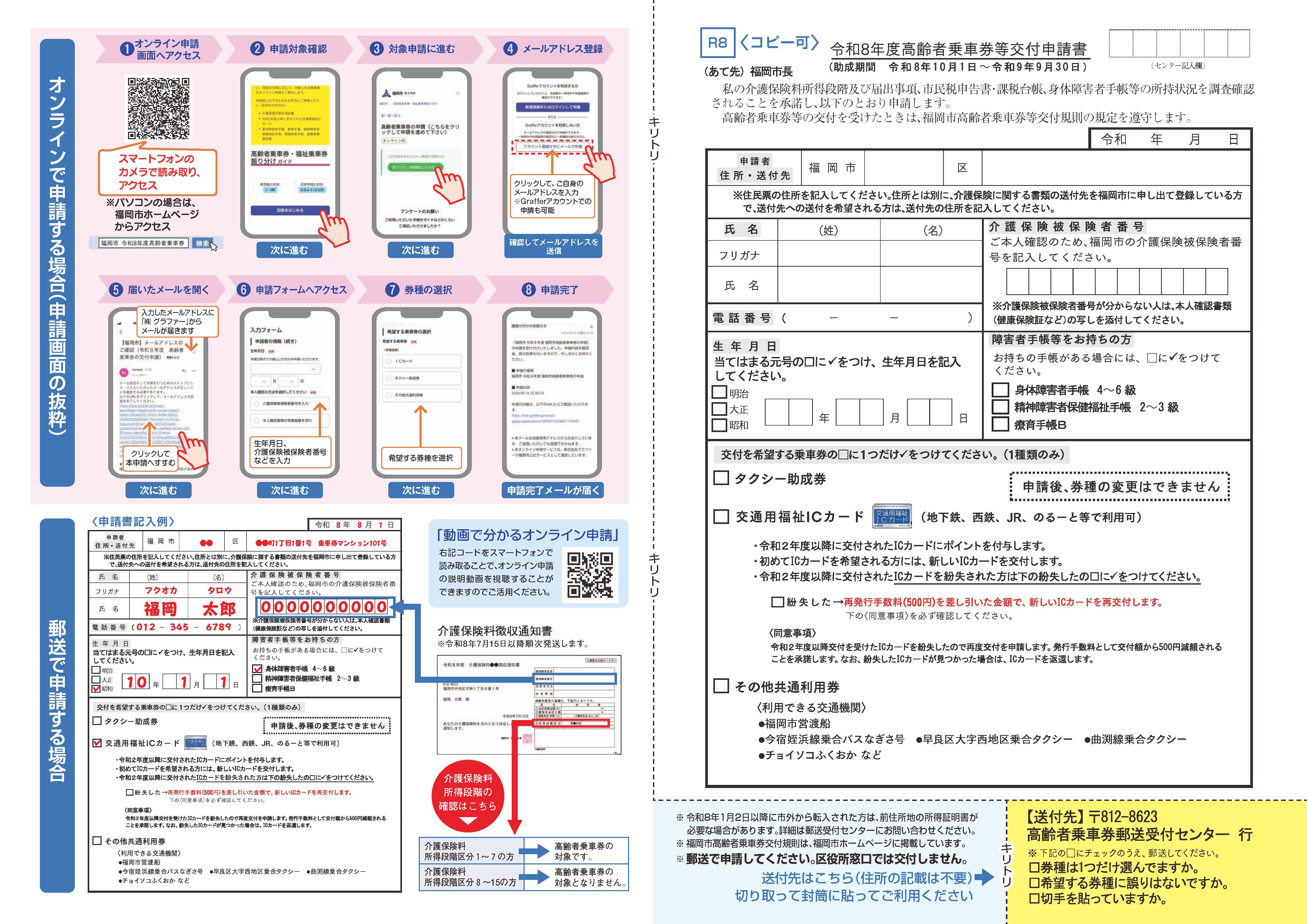 高齢者乗車券のご案内２
