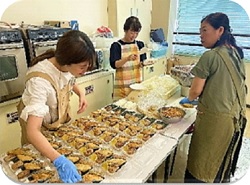 お弁当作りの写真