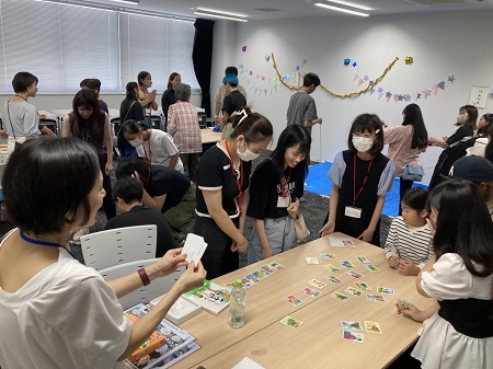 かるた体験の写真