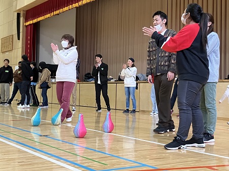 ガラッキー体験の様子