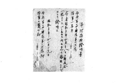 画像:予防接種証明書＜腸チフス、パラチフスＡ・Ｂ＞