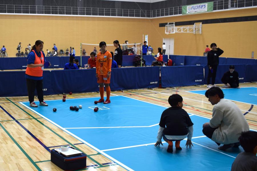 ボッチャの様子