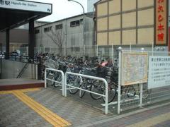 東比恵北自転車駐輪場の写真