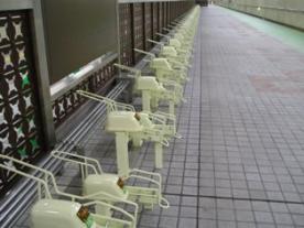 自転車専用施設の写真