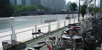 清流公園駐輪場の画像