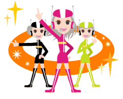 チャリエンジェルズのイラスト