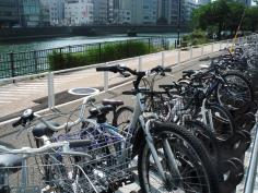 中島公園駐輪場の写真１