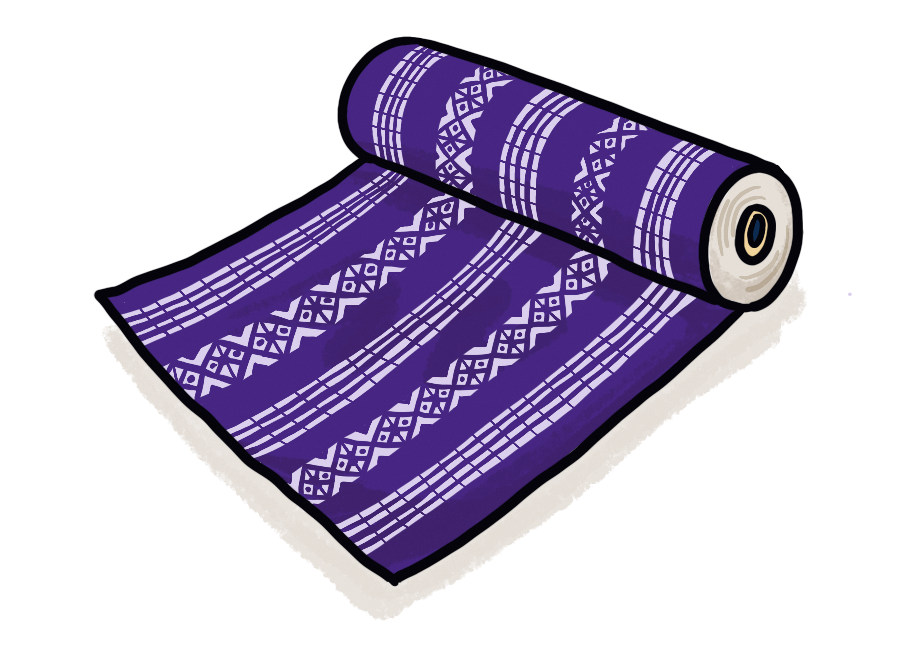 博多織のイラスト