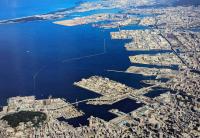 博多港の様子の写真