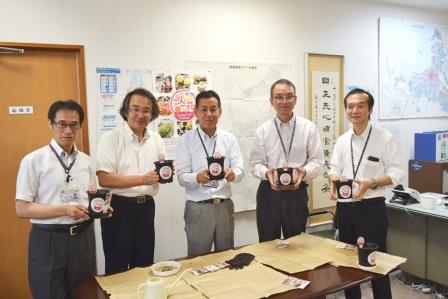 博多区長と各部長