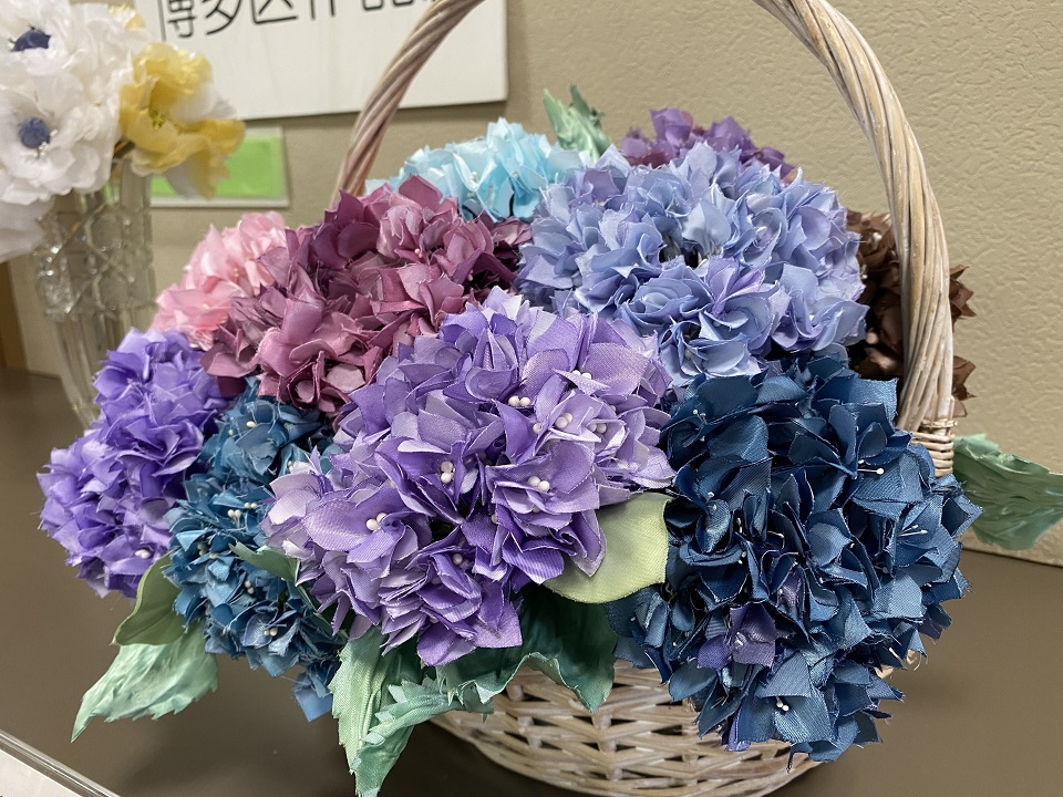 フラワーコーディネート学科の作品