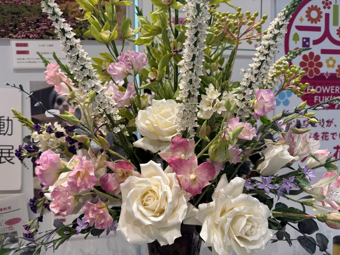 粘土の花の写真