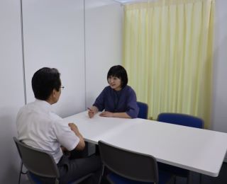 相談ブースの様子