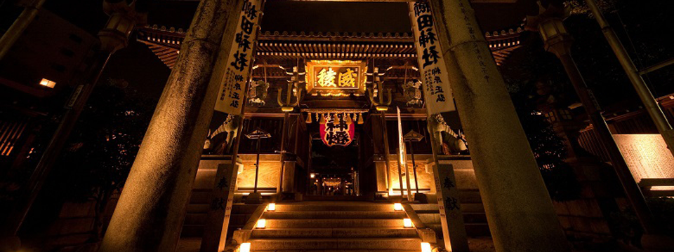 「お櫛田さん」の愛称で親しまれる博多の総鎮守　櫛田神社（冷泉エリア）